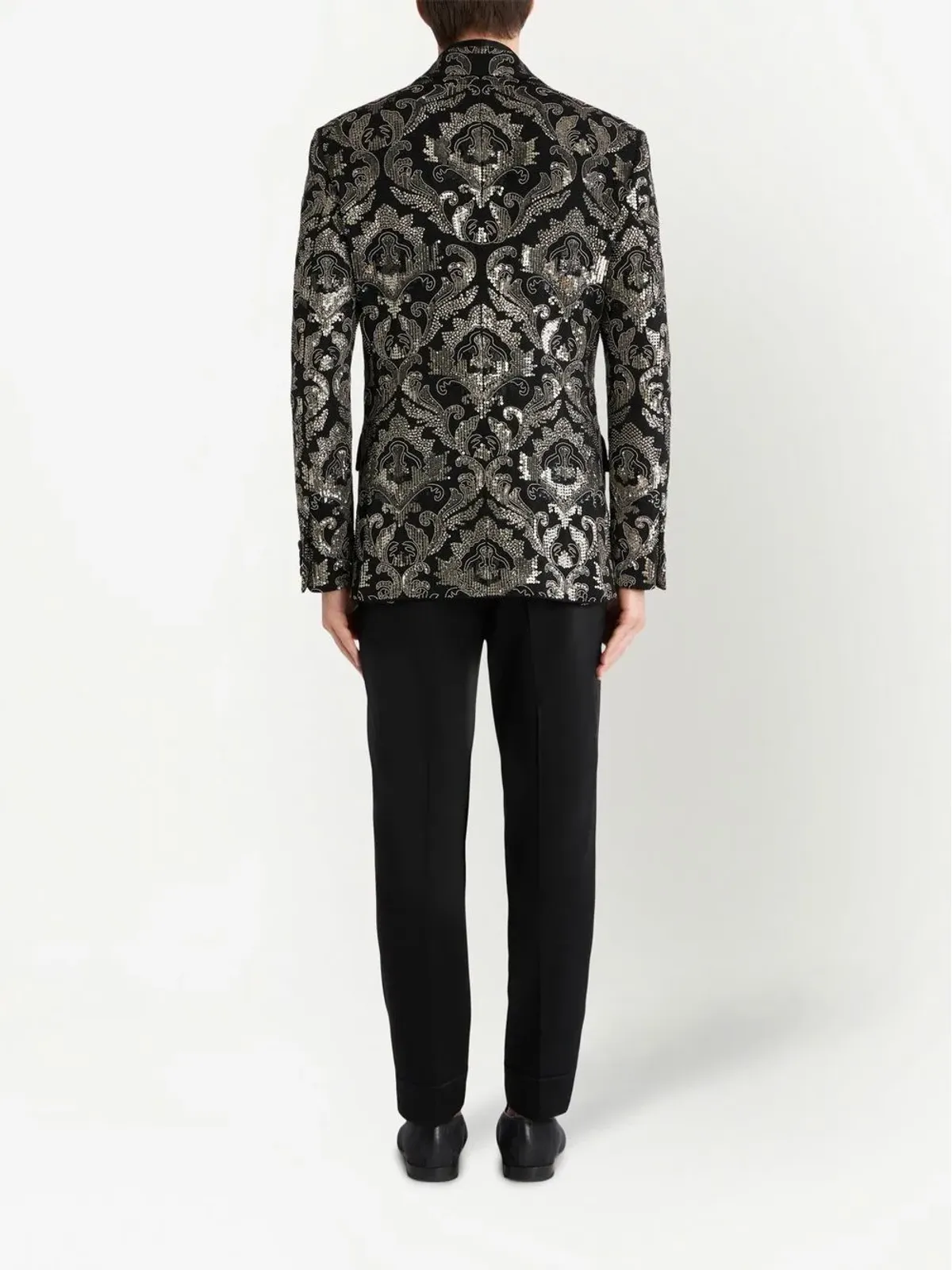 ETRO ビーズ装飾のシングルブレストブレザー - 画像4