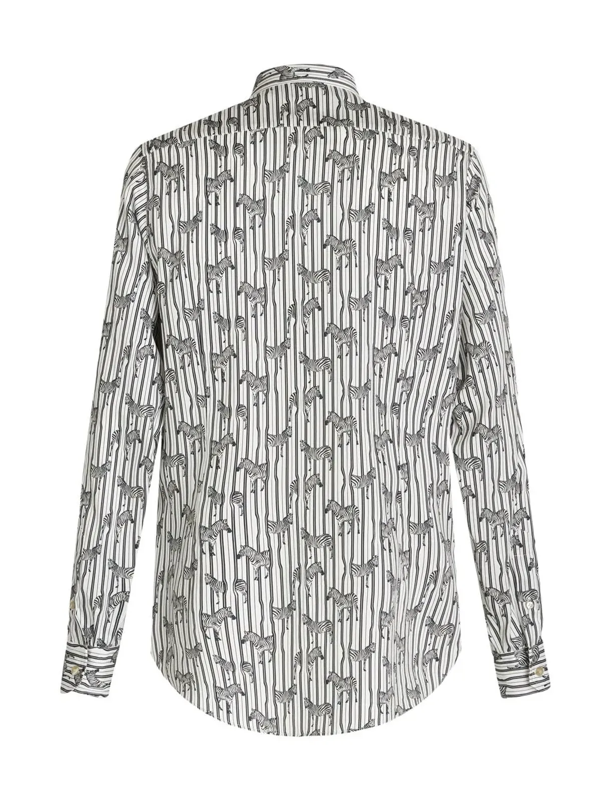 ETRO ゼブラ柄長袖シャツ - 画像2
