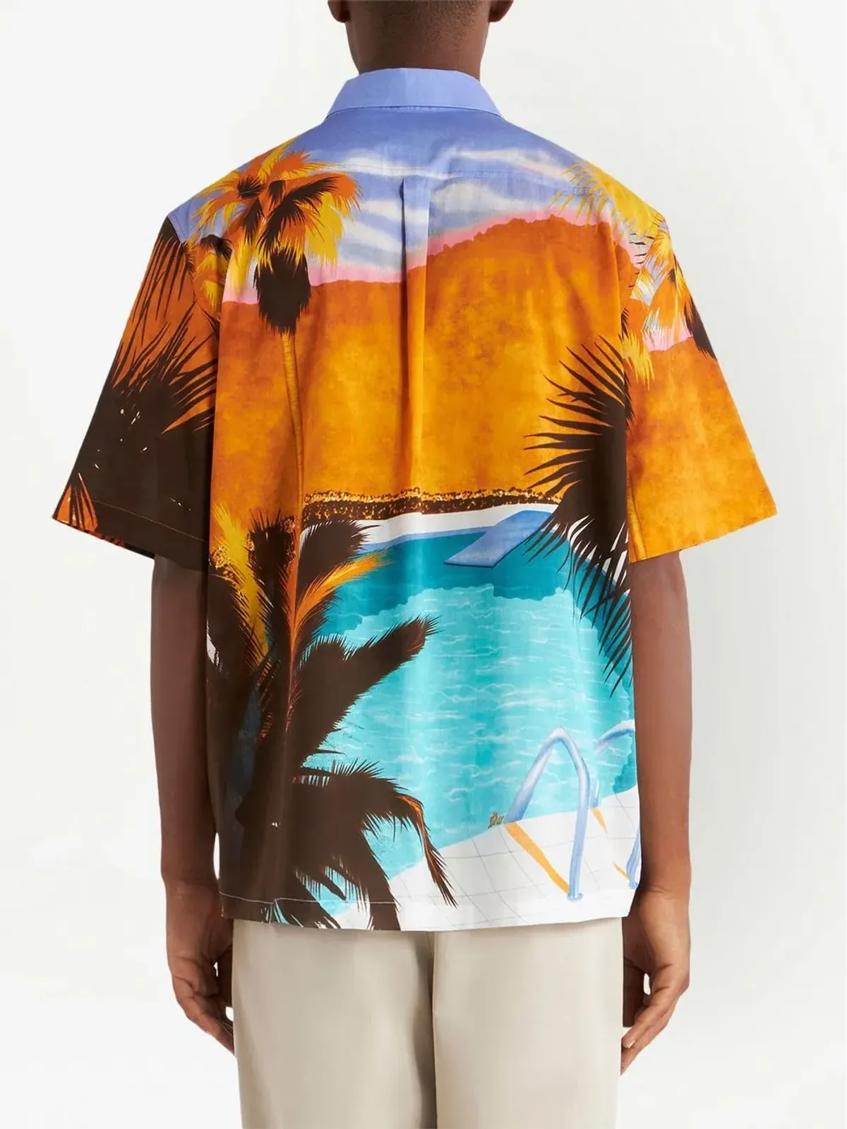 ETRO グラフィックプリント半袖シャツ - オレンジ - 画像3