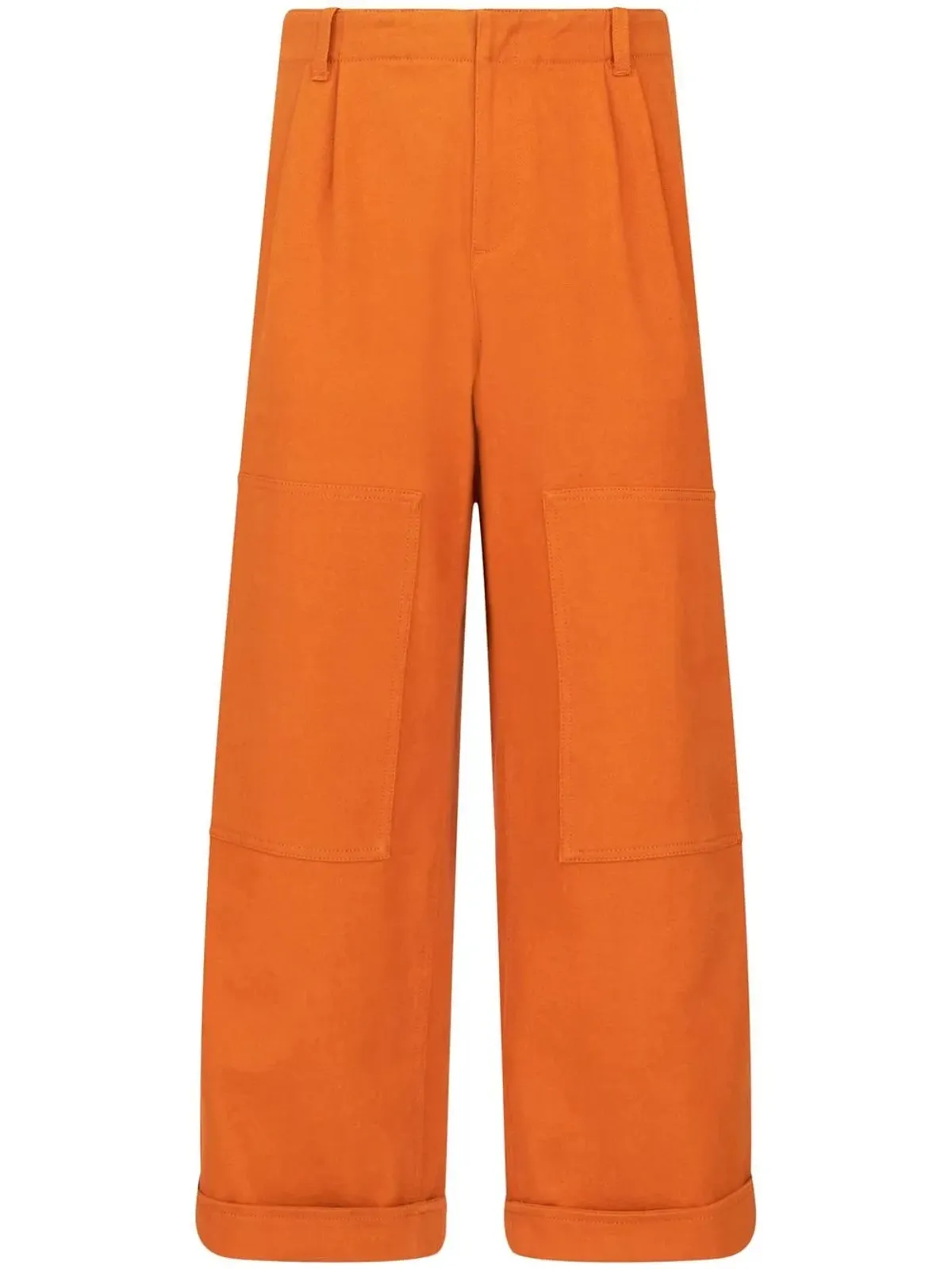 ETRO エトロ ワイドレッグ クロップドパンツ - 画像1