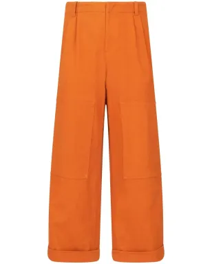 ETRO エトロ ワイドレッグ クロップドパンツ - サムネイル1