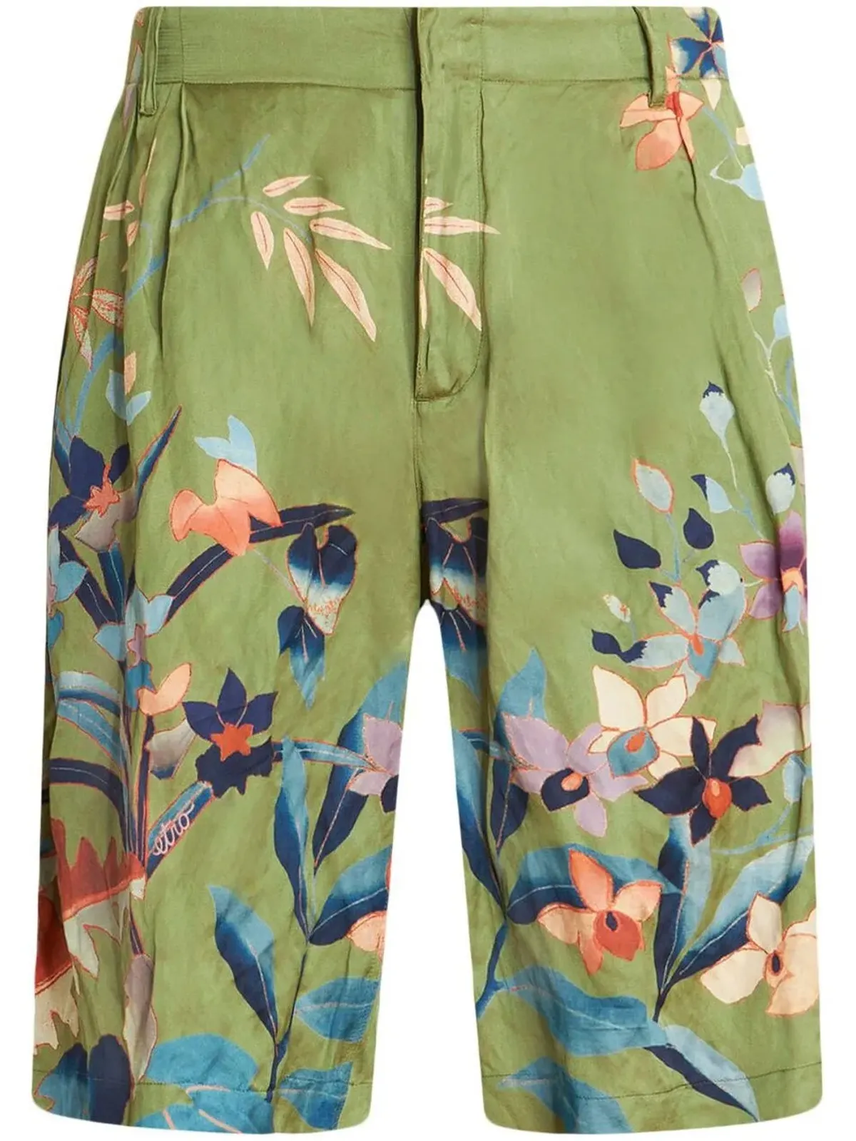 ETRO 花柄プリントデッキショーツ - 画像1