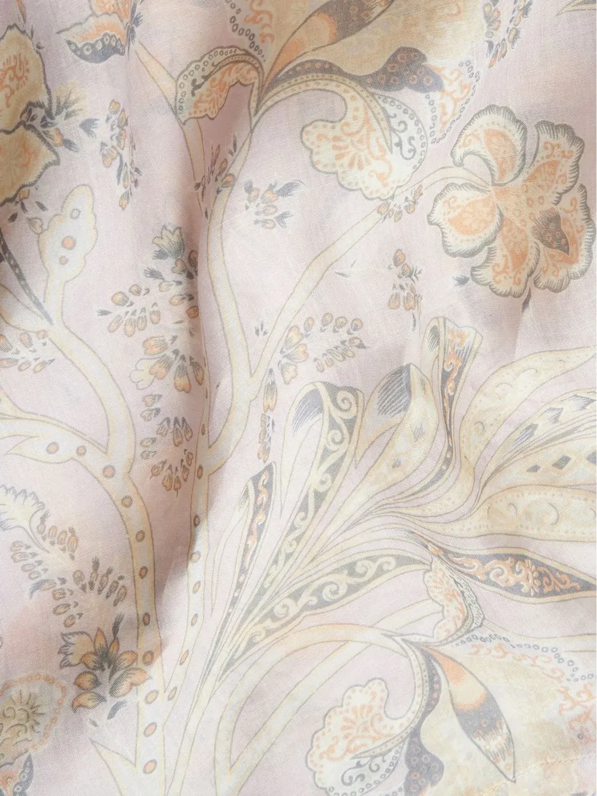 ETRO 花柄プリント半袖シャツ - ピンク - 画像4