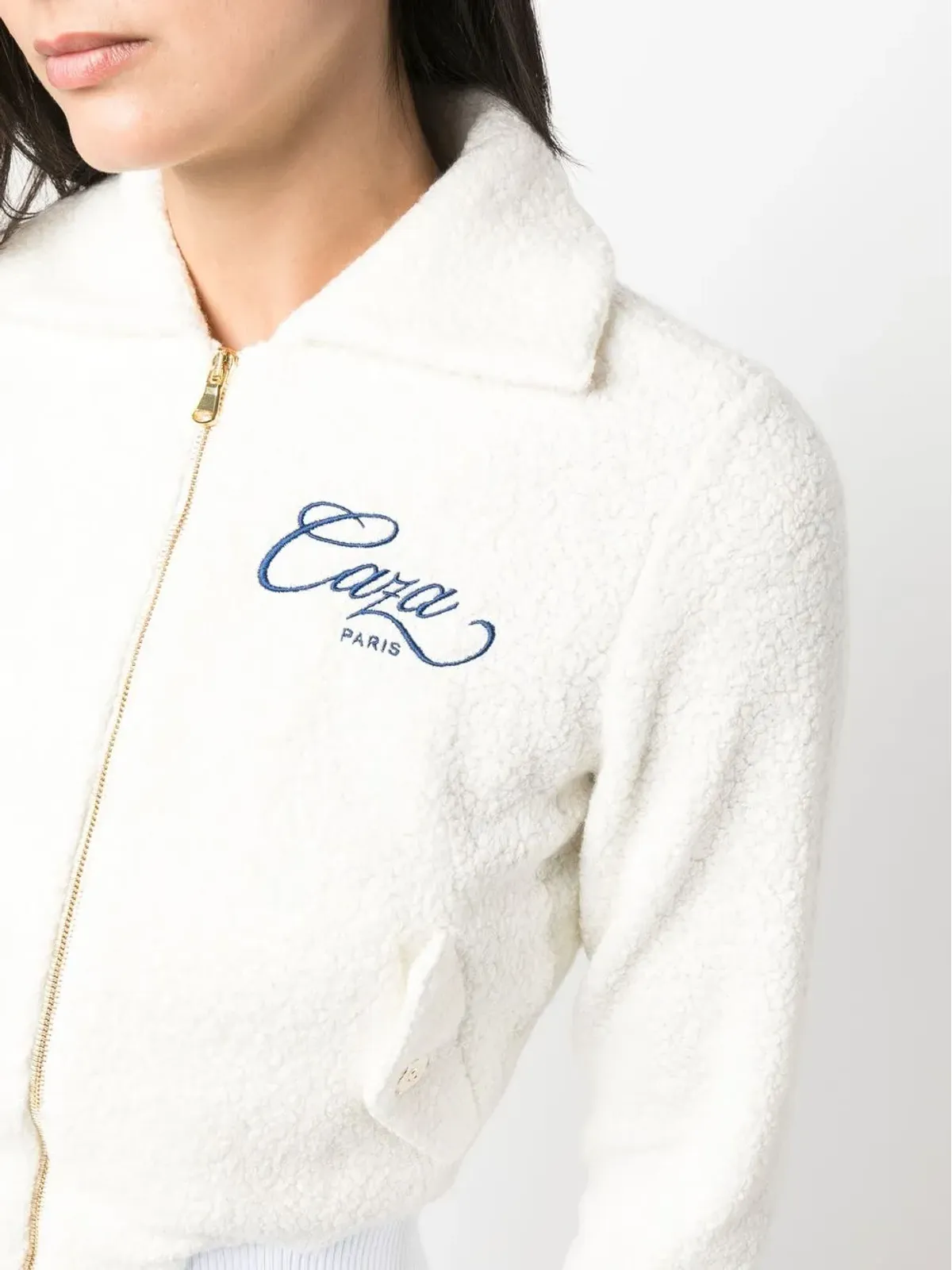 Casablanca 刺繍ロゴ ジップファスナー付きジャケット - 画像5
