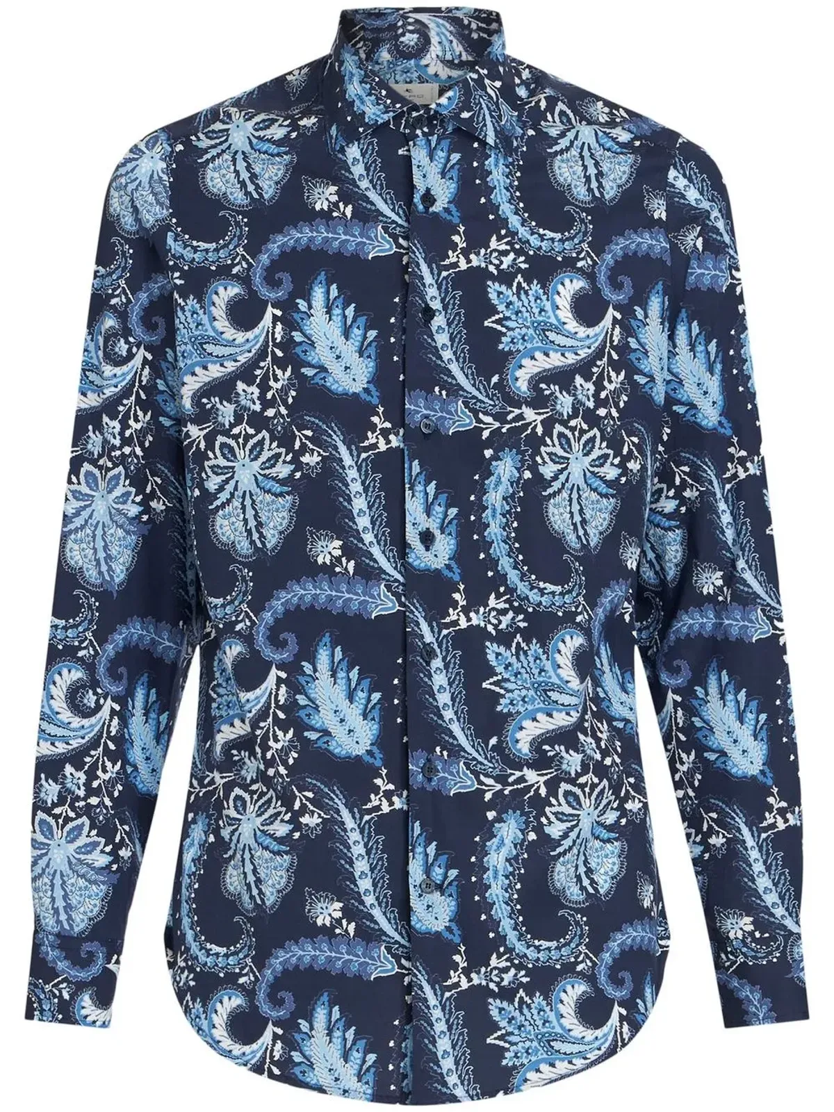 ETRO ペイズリープリント長袖シャツ - 画像1