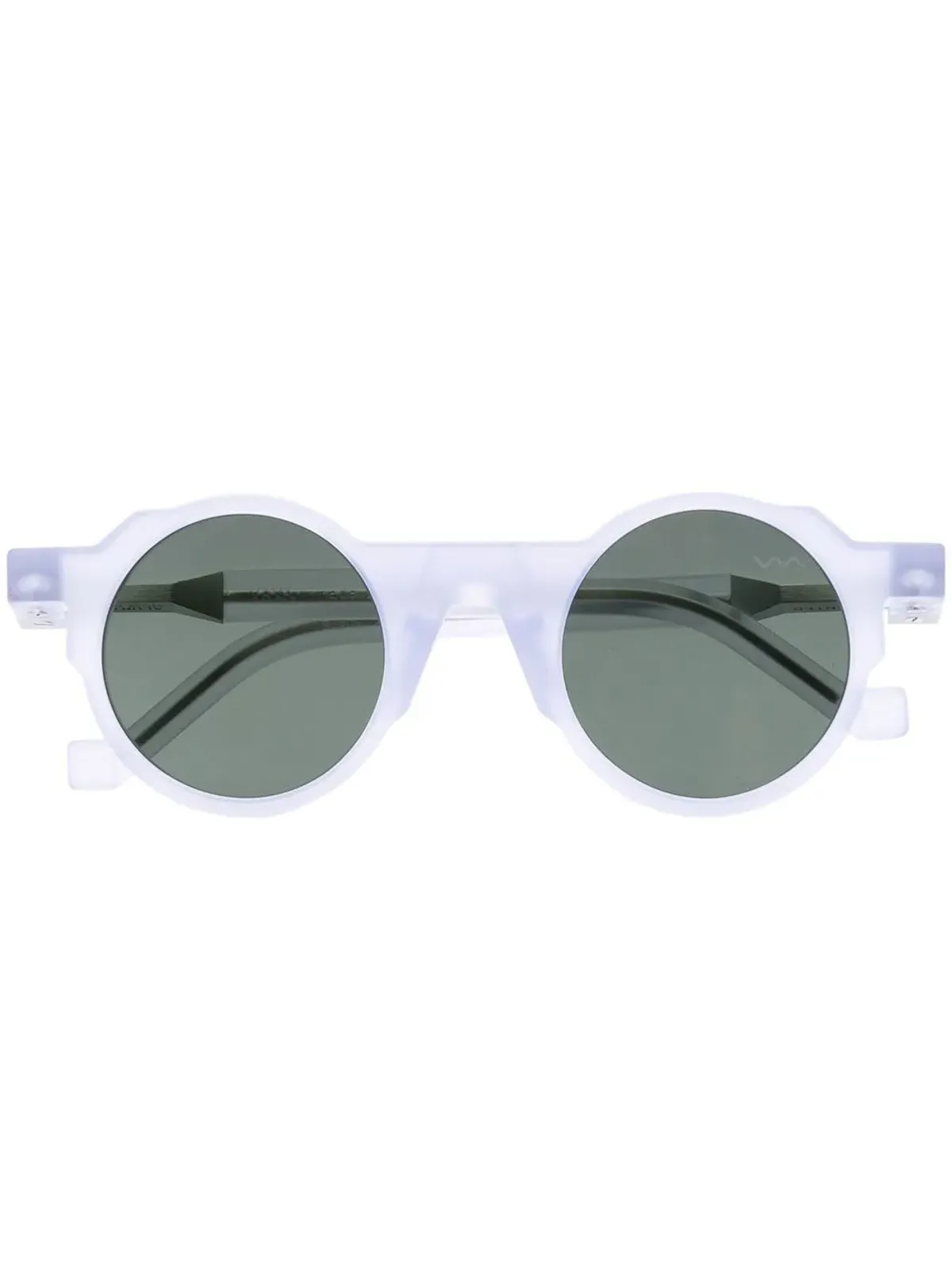 VAVA Eyewear 透明な丸型フレーム サングラス - グレー - 画像1