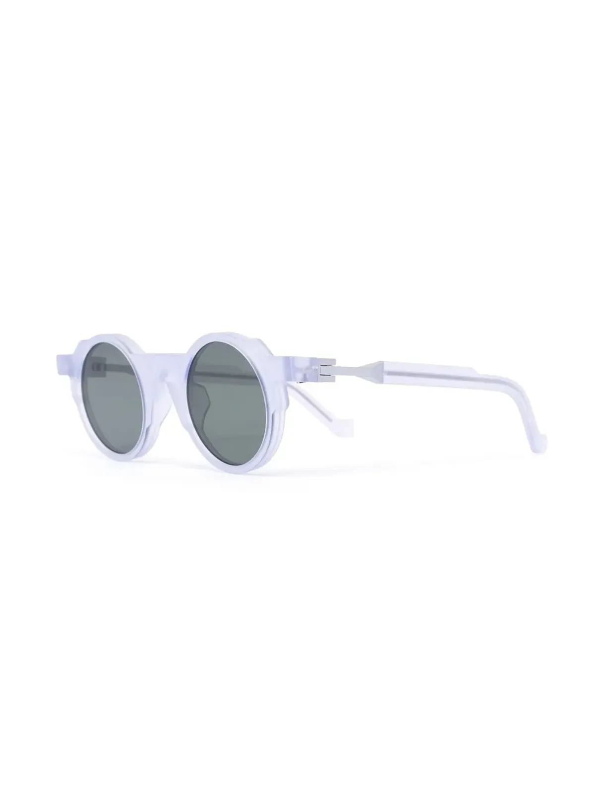 VAVA Eyewear 透明な丸型フレーム サングラス - グレー - 画像2