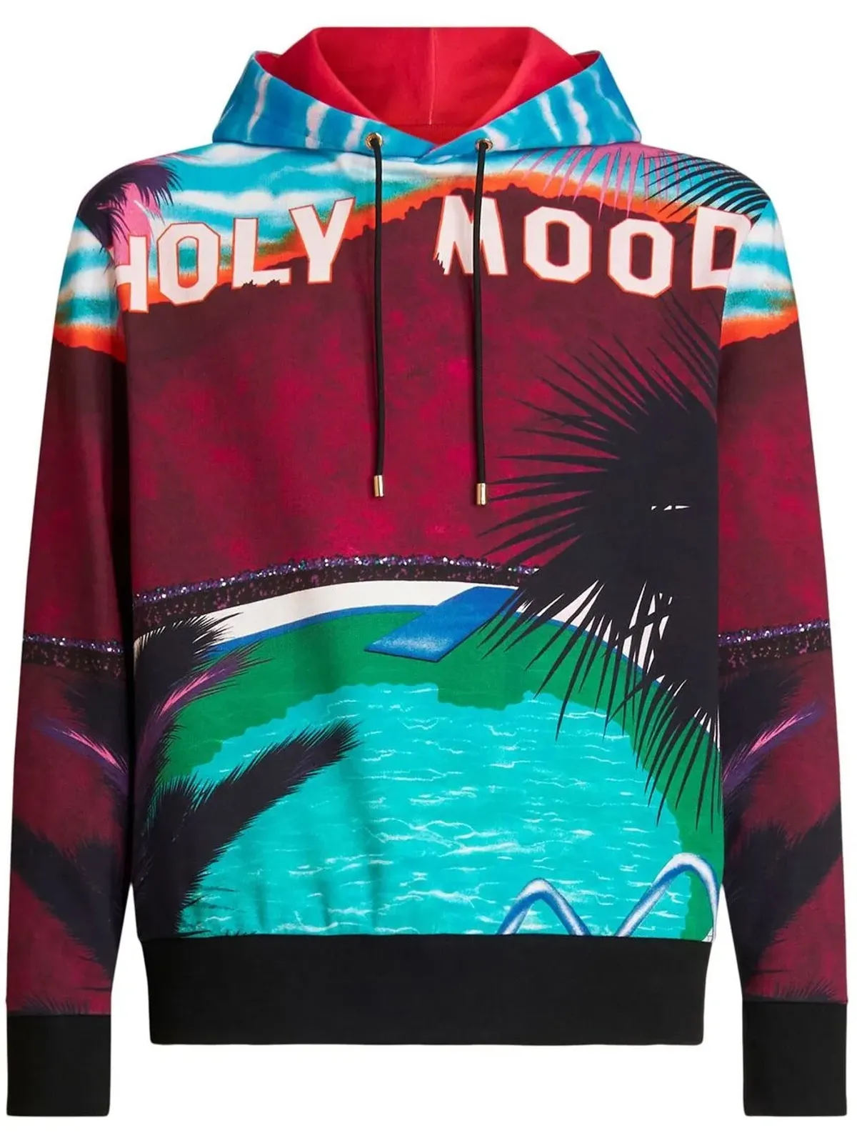 ETRO グラフィックプリント プルオーバー パーカー - 画像1