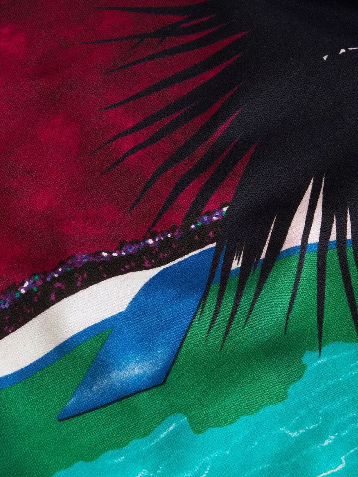 ETRO グラフィックプリント プルオーバー パーカー - 画像4
