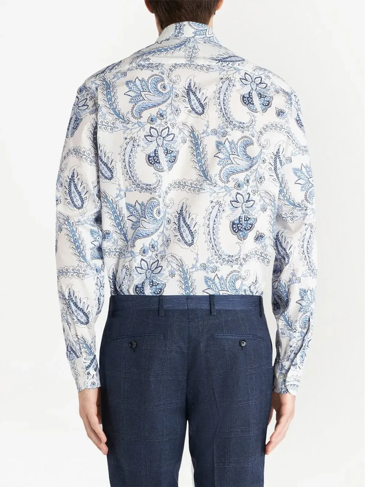 ETRO 花柄ペイズリープリントシャツ - 画像3
