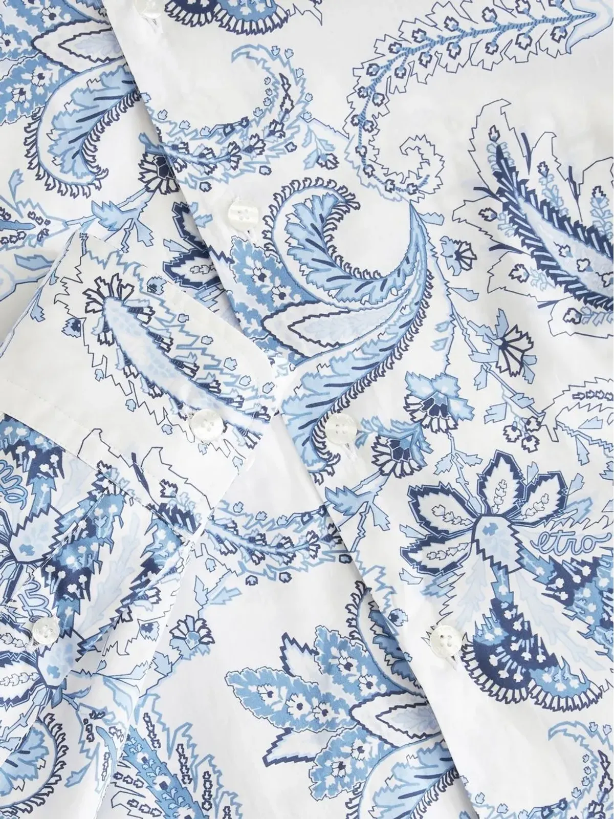 ETRO 花柄ペイズリープリントシャツ - 画像4