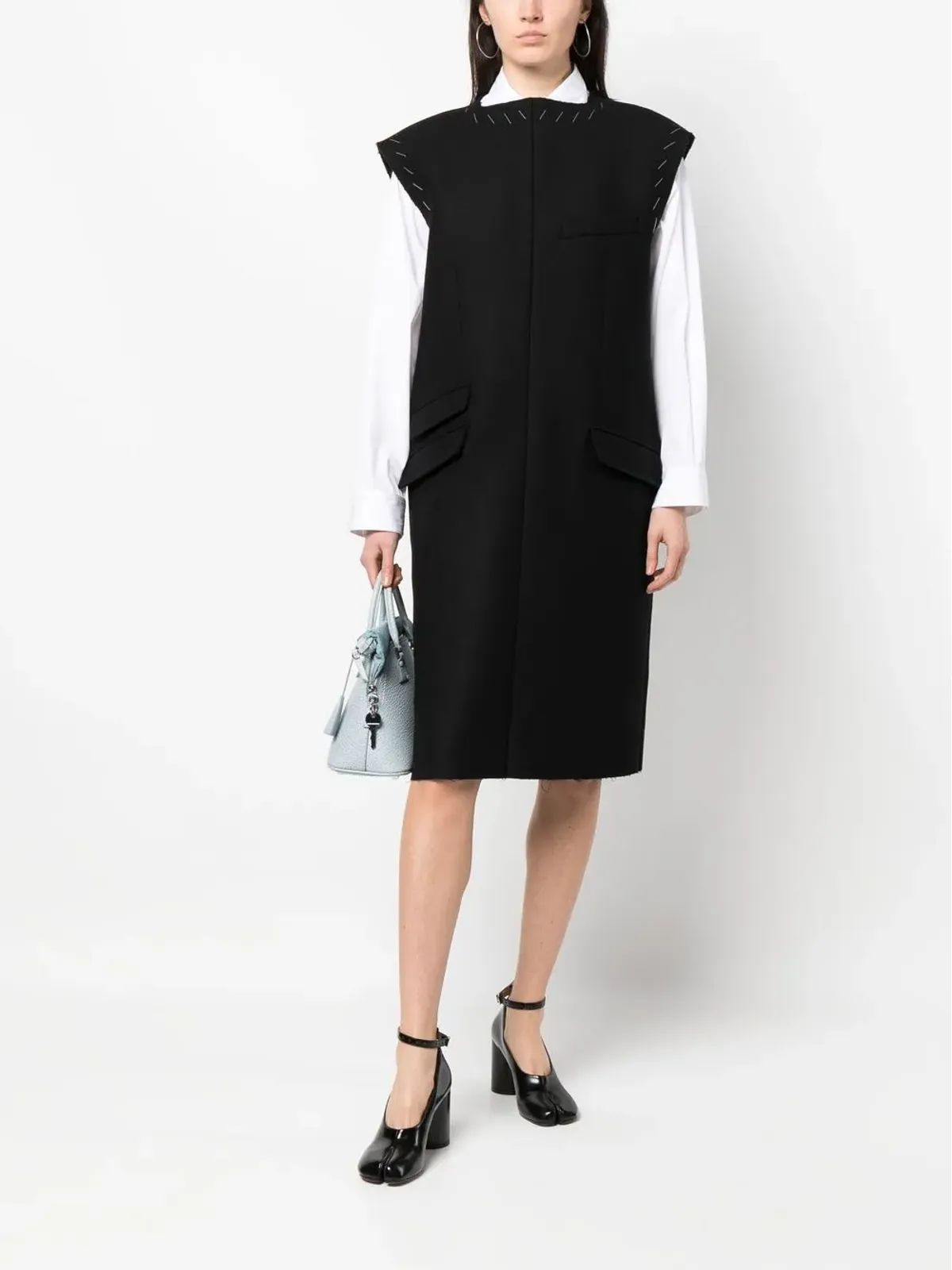 Maison Margiela ワークインプログレス ウールドレス - 画像2