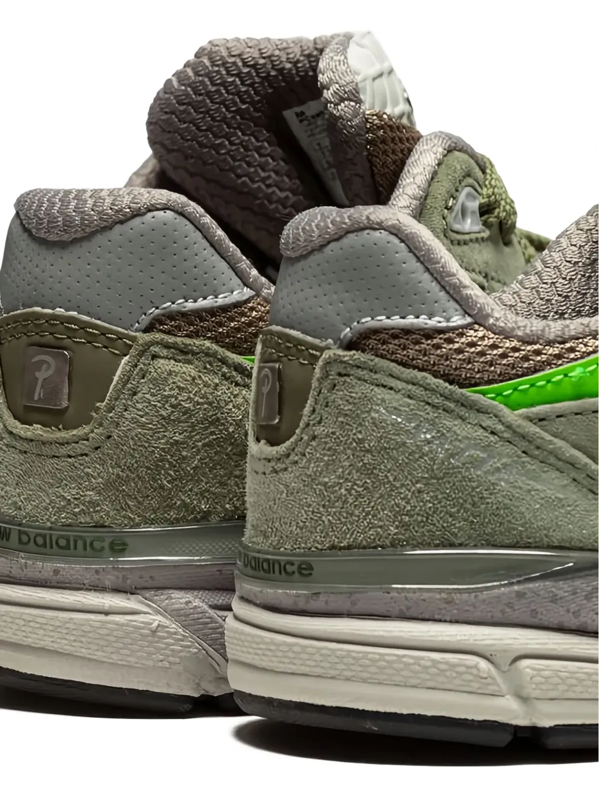 New Balance Kids 990v3 Patta × New Balance PS スニーカー - 画像4