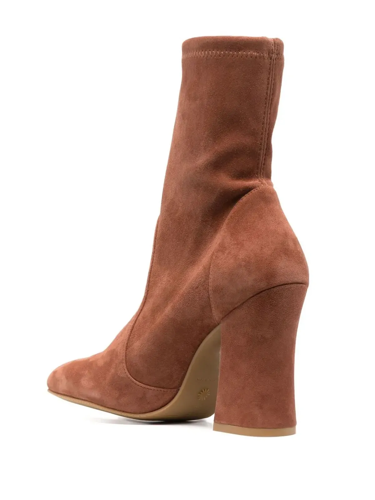 Stuart Weitzman ブロックヒールブーツ（ブラウン） - 画像3