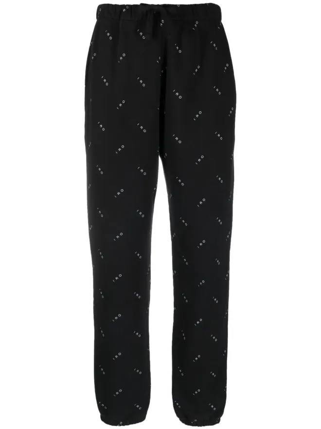 IRO IRO Ozalee ロゴプリント トラックパンツの商品画像