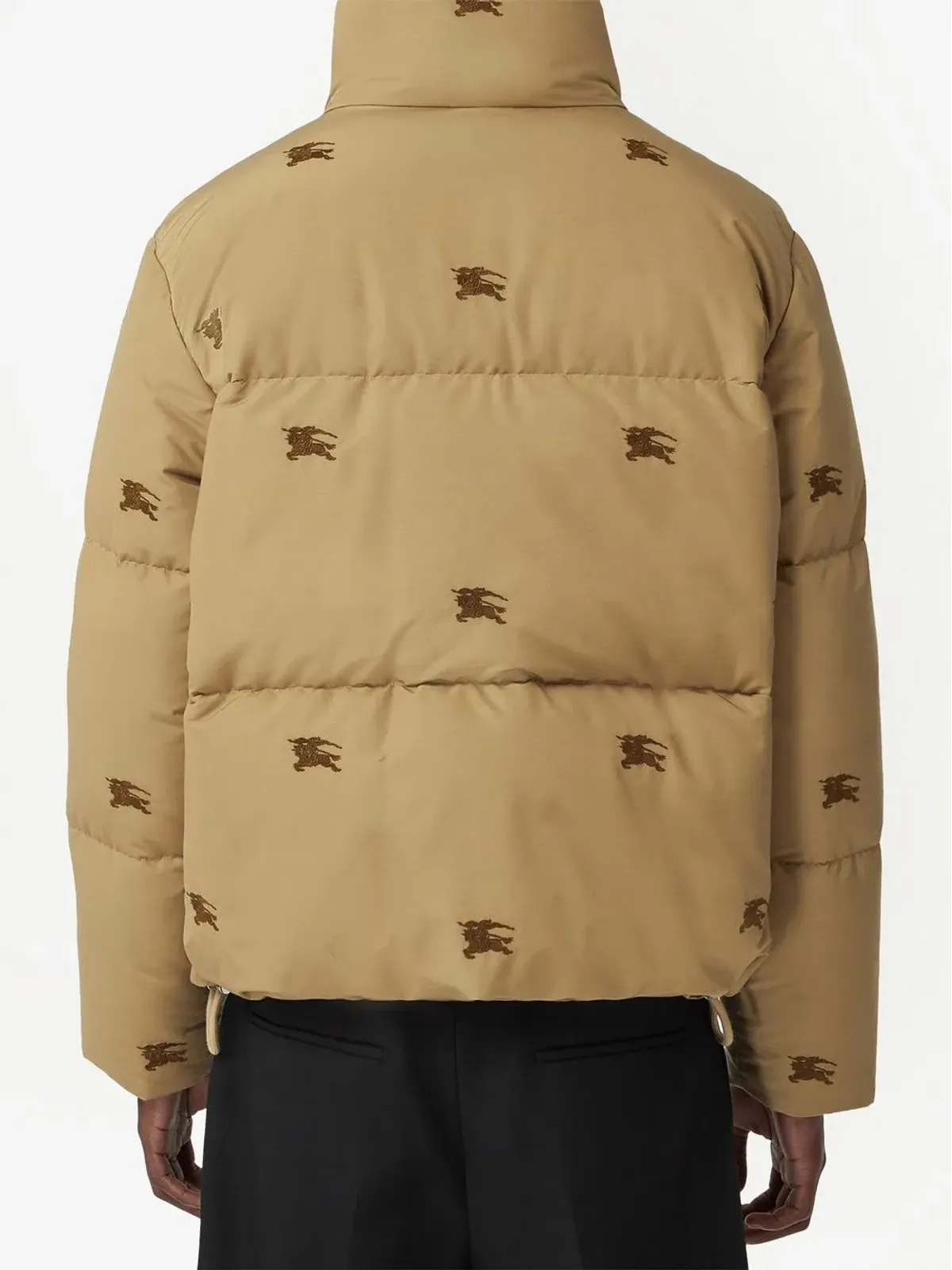 Burberry 刺繍ロゴ入りダウンジャケット - 画像4