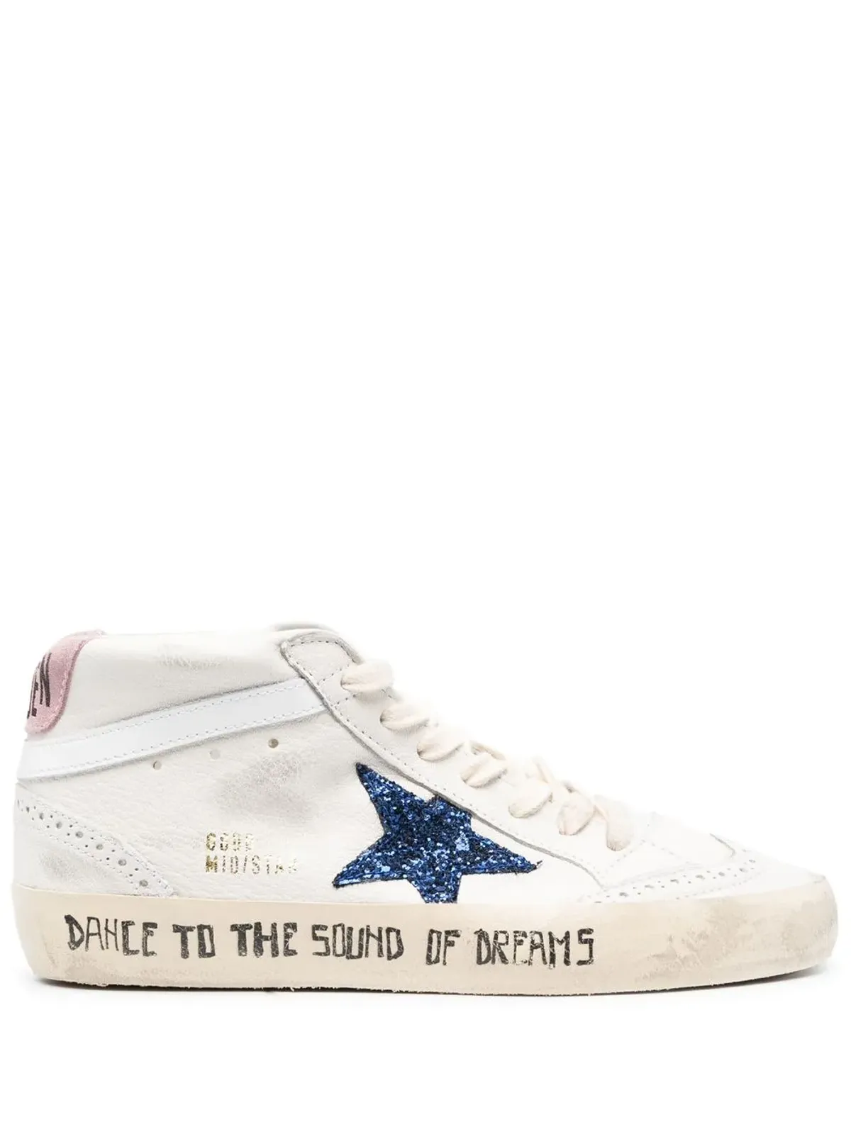 Golden Goose ミッドスター レースアップスニーカー - 画像1