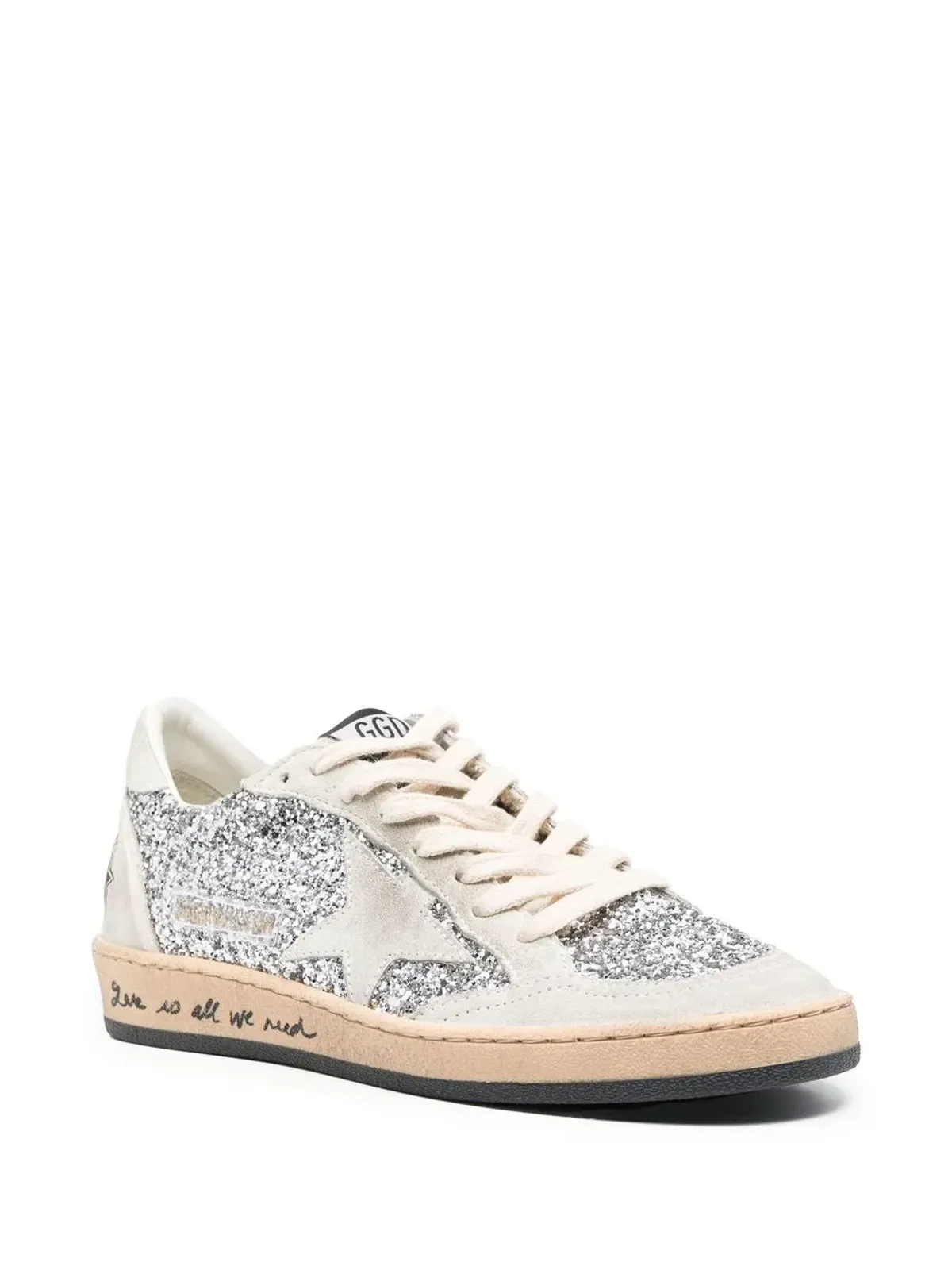 Golden Goose Ball-Star グリッター ロー・トップ スニーカー - 画像2