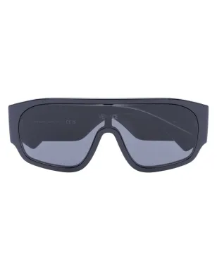 Versace Eyewear 90sロゴインジェクテッドマスクサングラス - サムネイル1