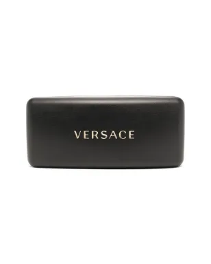 Versace Eyewear 90sロゴインジェクテッドマスクサングラス - サムネイル4