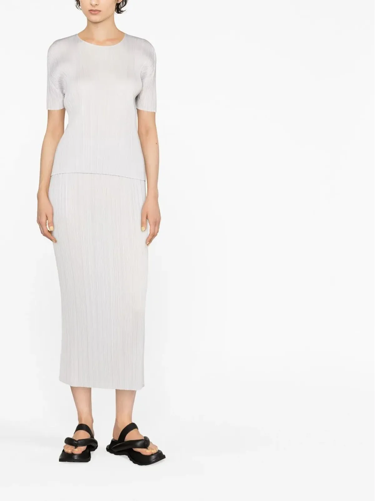 Pleats Please Issey Miyake プリーツプリーズ イッセイミヤケ プリーツ短袖Tシャツ - 画像2