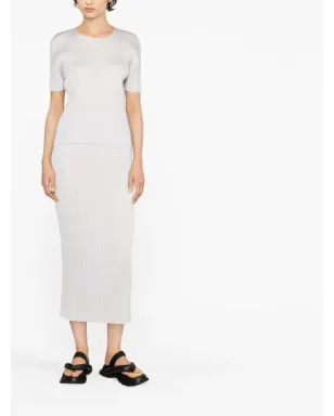 Pleats Please Issey Miyake プリーツプリーズ イッセイミヤケ プリーツ短袖Tシャツ - サムネイル2