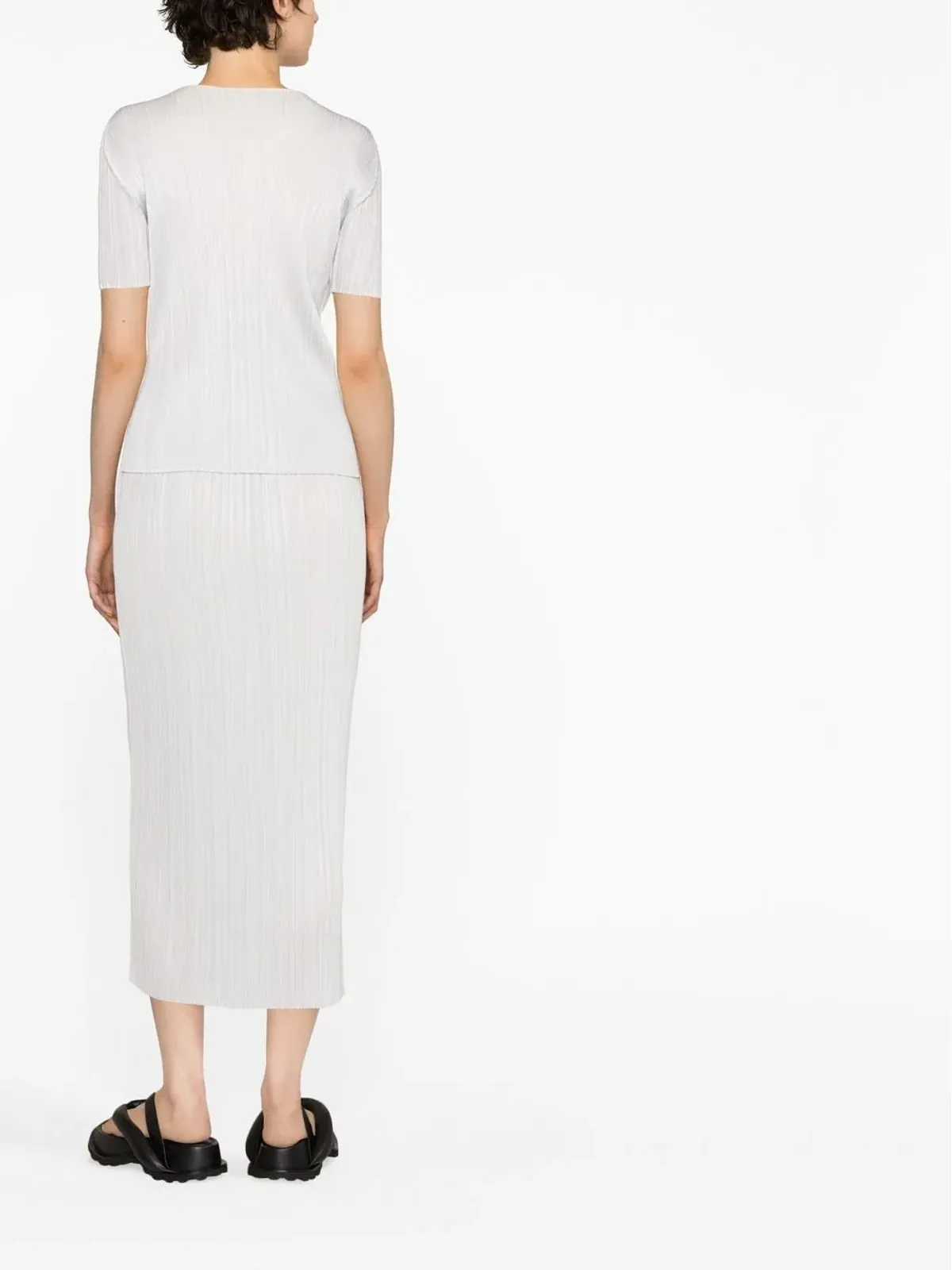 Pleats Please Issey Miyake プリーツプリーズ イッセイミヤケ プリーツ短袖Tシャツ - 画像3