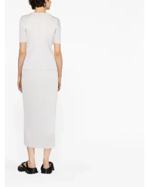 Pleats Please Issey Miyake プリーツプリーズ イッセイミヤケ プリーツ短袖Tシャツ - サムネイル3
