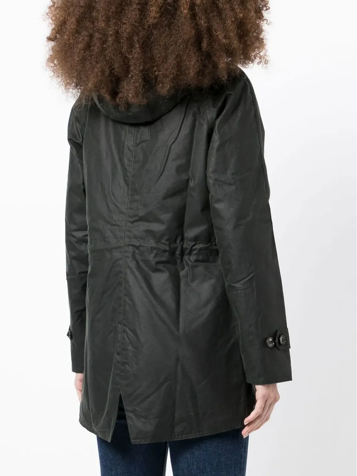 Barbour コットン素材のフード付きジャケット - 画像4