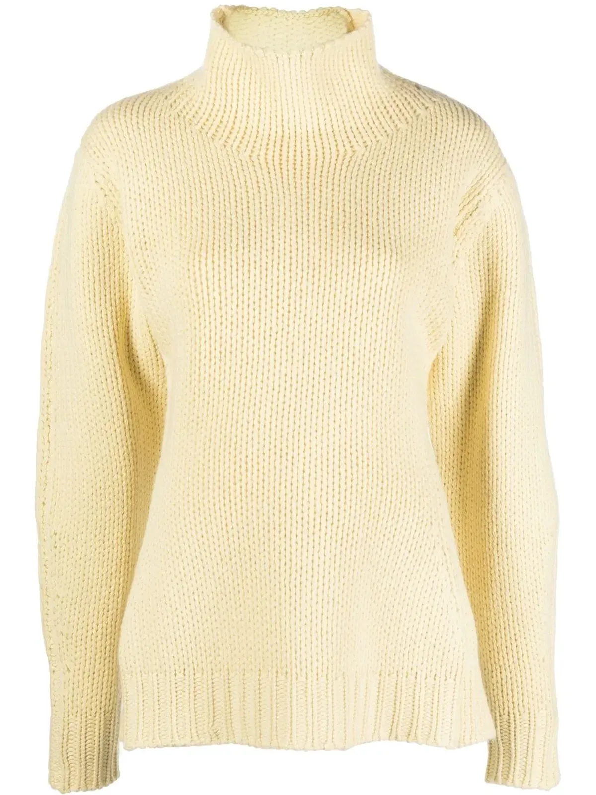 Jil Sander オープンバックハイネックジャンパー - 画像1