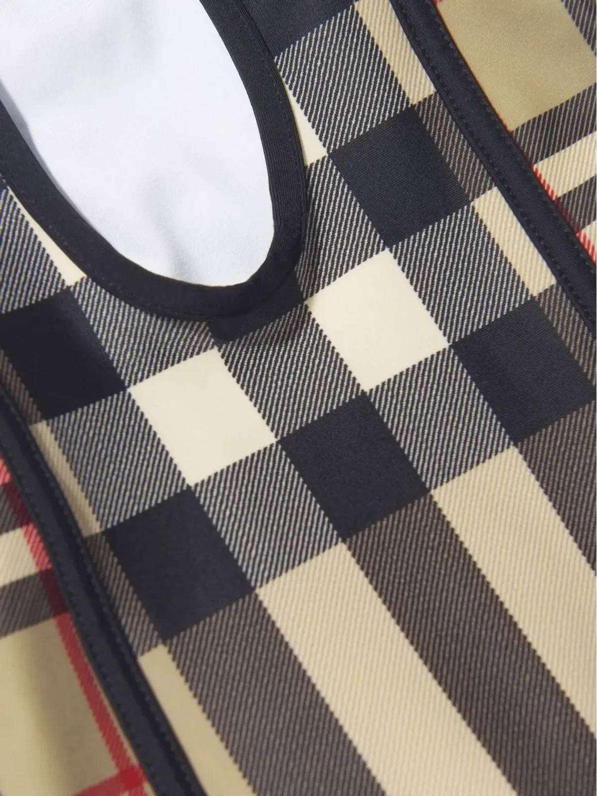 Burberry Kids コントラストチェック水着 - 画像4