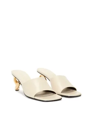 JW Anderson チェーンヒールレザーサンダル - サムネイル2