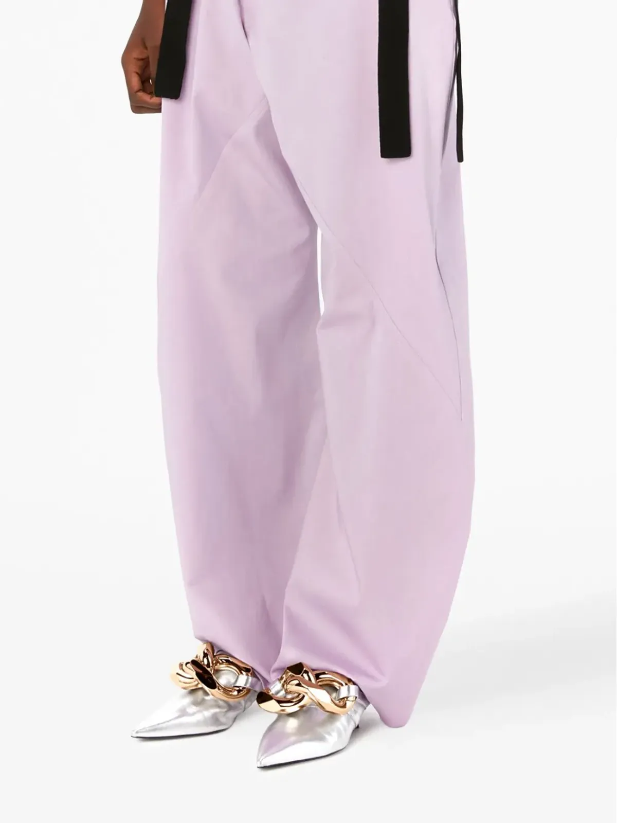 JW Anderson チェーンレザー ミュール - 画像4