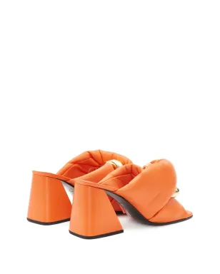 JW Anderson チェーンツイスト レザーサンダル - サムネイル3