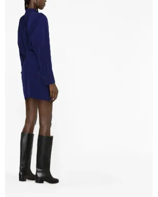 Victoria Beckham フラップポケット付きミニドレス - サムネイル4