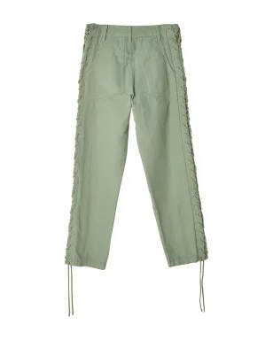 Eckhaus Latta レースアップストレートパンツ - サムネイル2