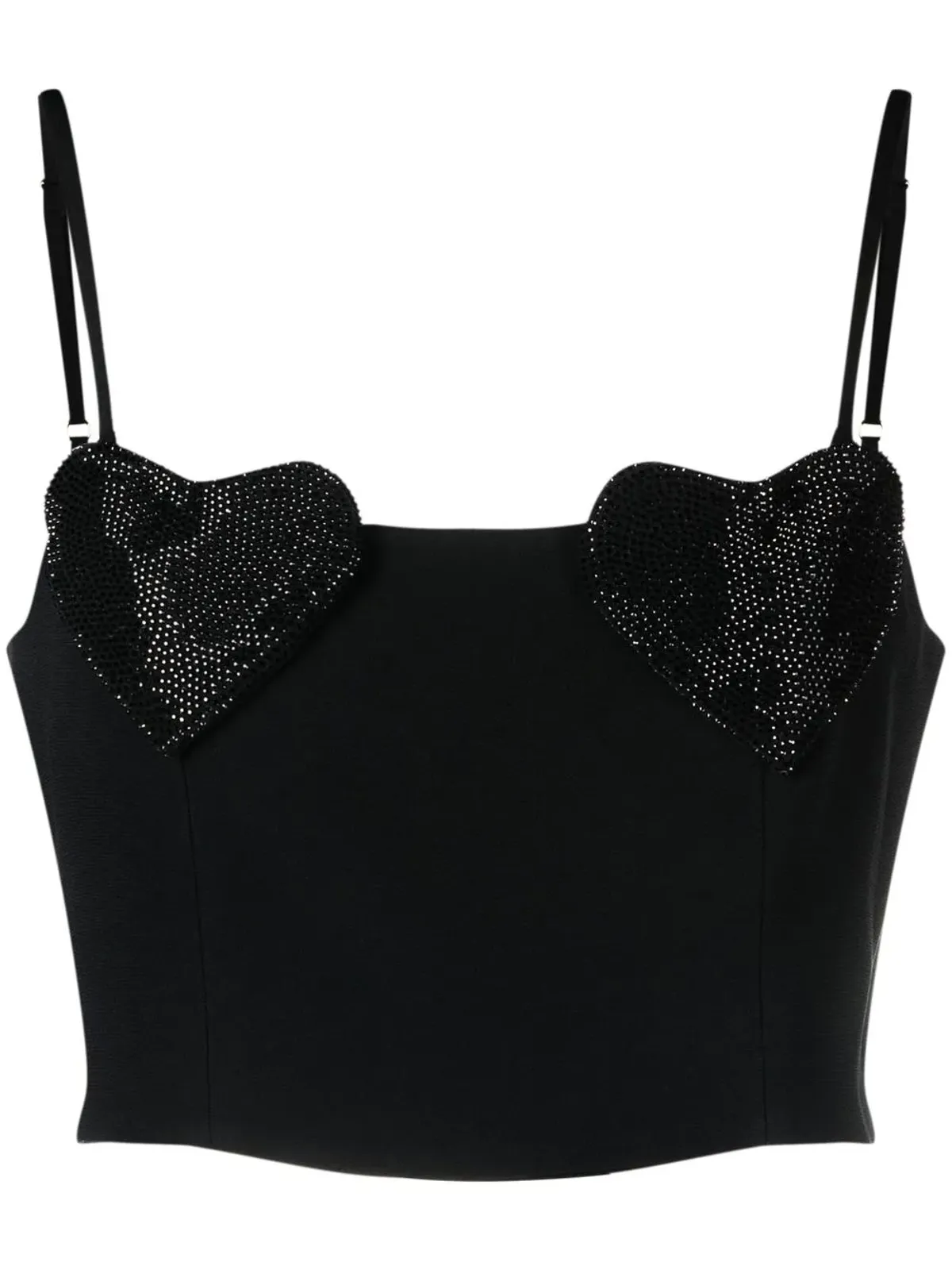 Blumarine ハートパッチ クロップトップ - 画像1