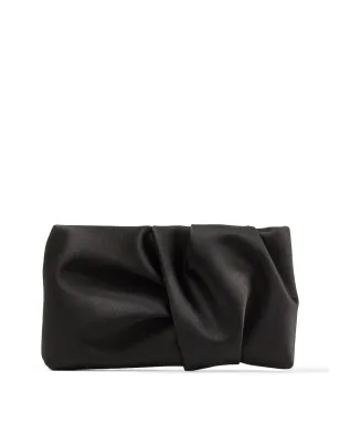 Jimmy Choo ボニー ルシュド クラッチ ブラック - サムネイル1