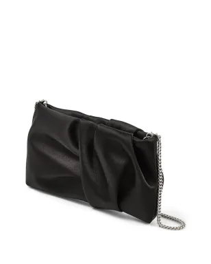 Jimmy Choo ボニー ルシュド クラッチ ブラック - サムネイル3