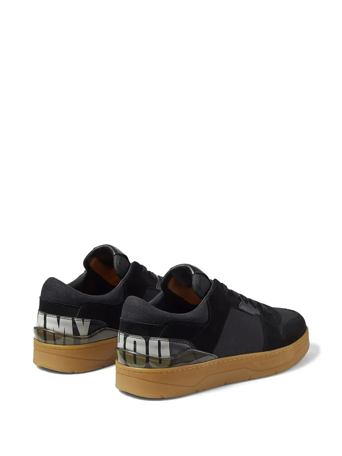 Jimmy Choo フロレント ロートップスニーカー ブラック - 画像3