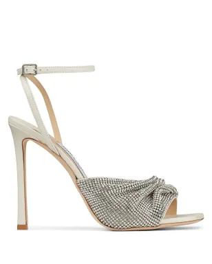 Jimmy Choo Naria クリスタルメッシュサンダル - サムネイル1