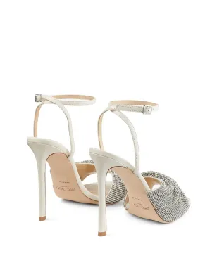 Jimmy Choo Naria クリスタルメッシュサンダル - サムネイル3