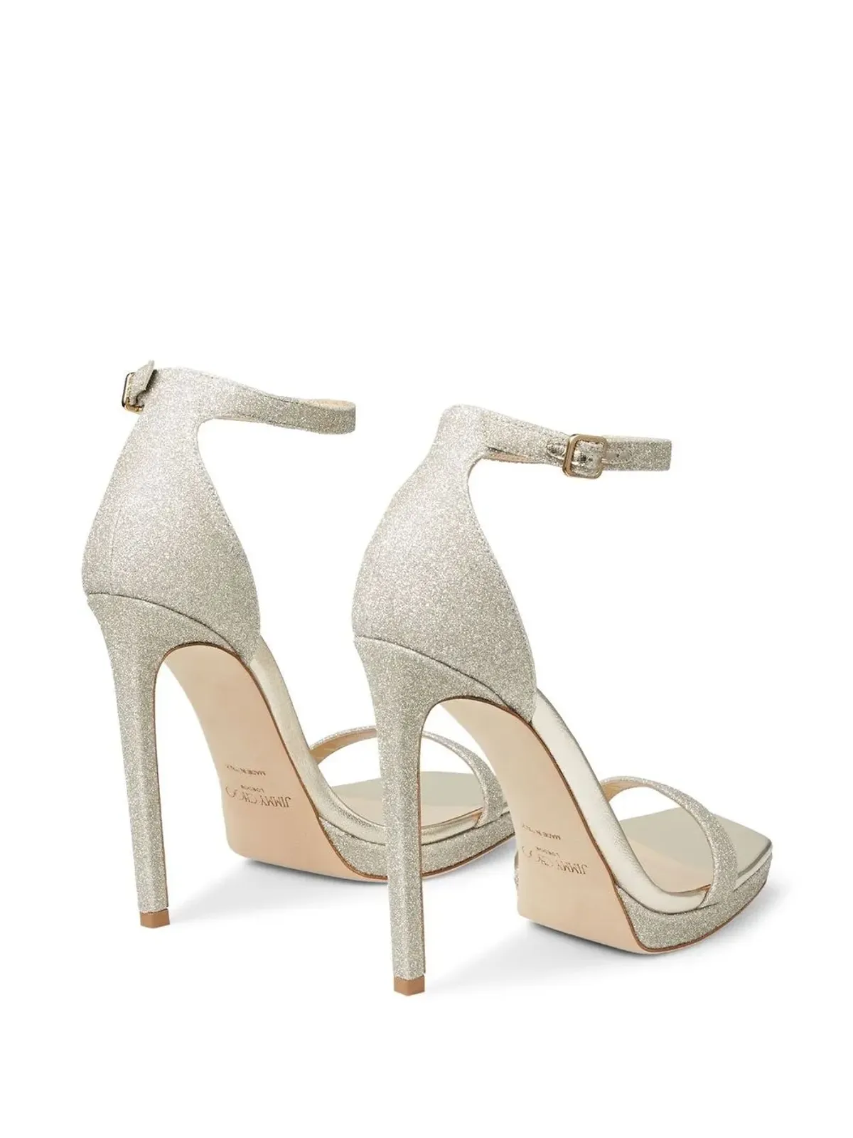 Jimmy Choo アルヴァ グリッターサンダル - 画像3