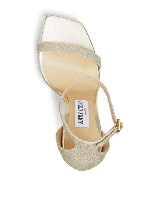 Jimmy Choo アルヴァ グリッターサンダル - サムネイル4