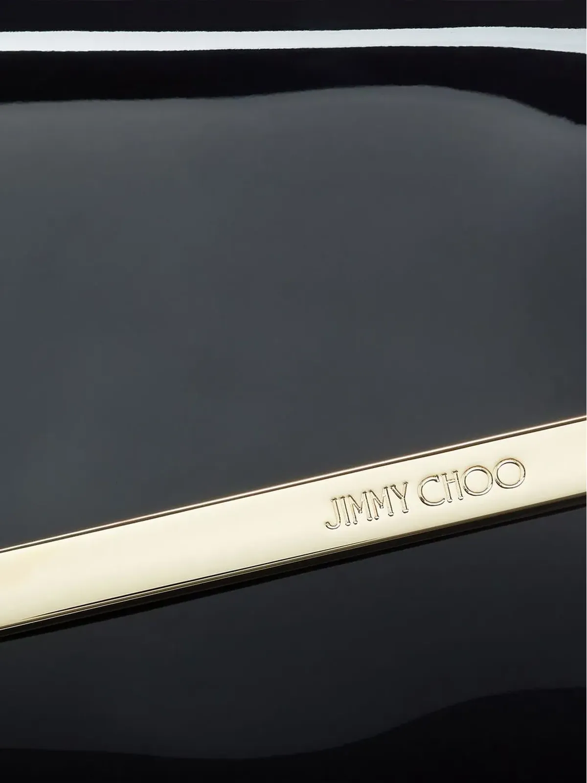Jimmy Choo エミー パテントレザー クラッチバッグ - 画像4