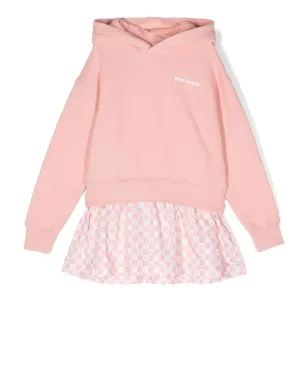 Palm Angels Kids フード付き長袖ワンピース - サムネイル1