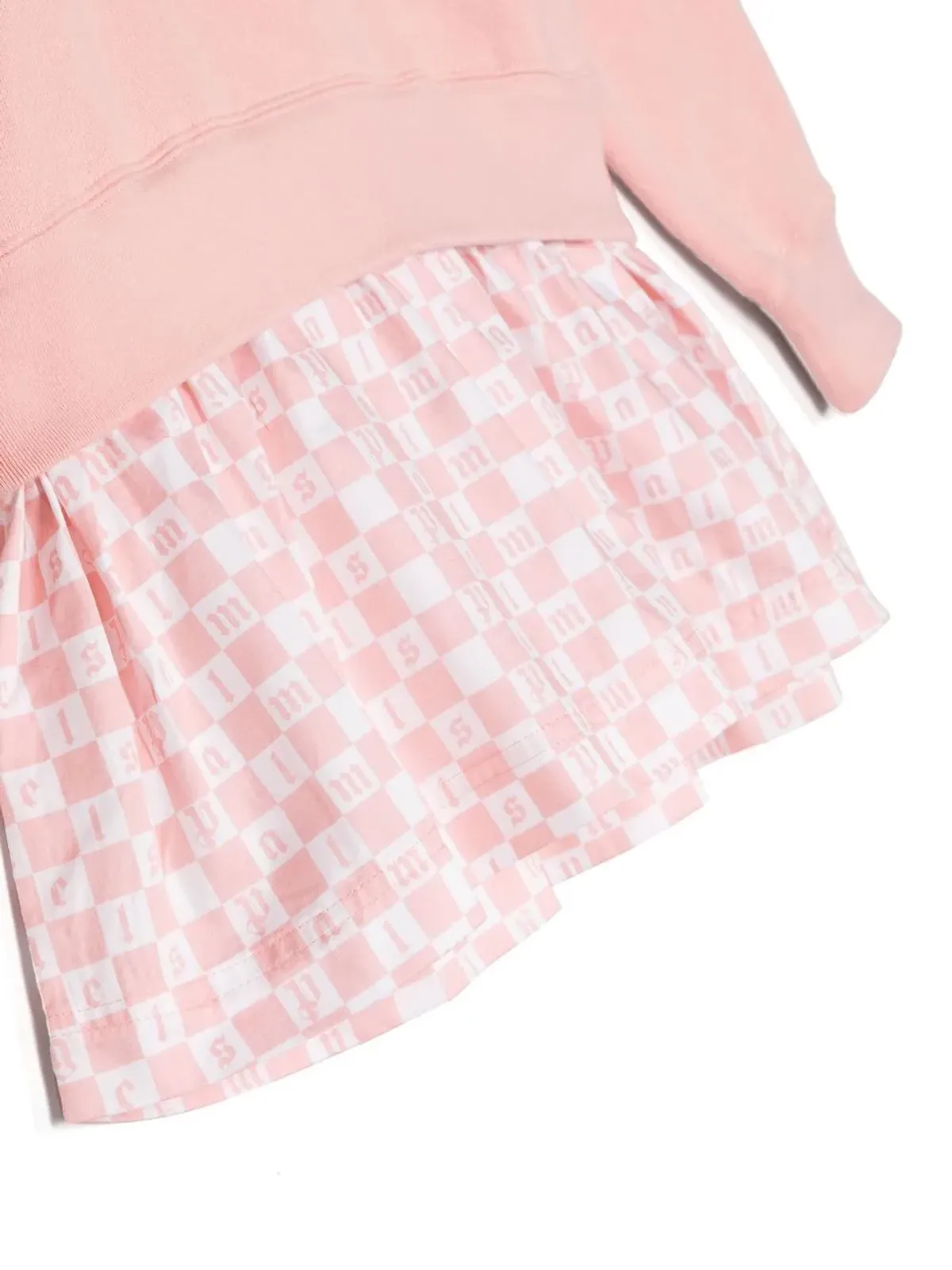 Palm Angels Kids フード付き長袖ワンピース - 画像3