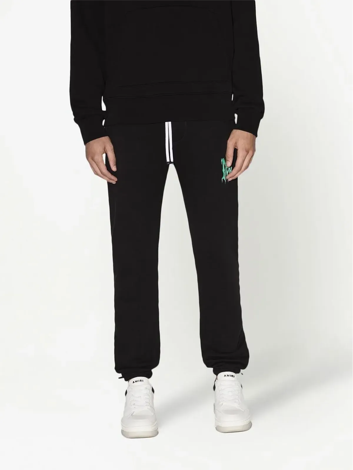 AMIRI ロゴモチーフ オーガニックコットン トラックパンツ - 画像2