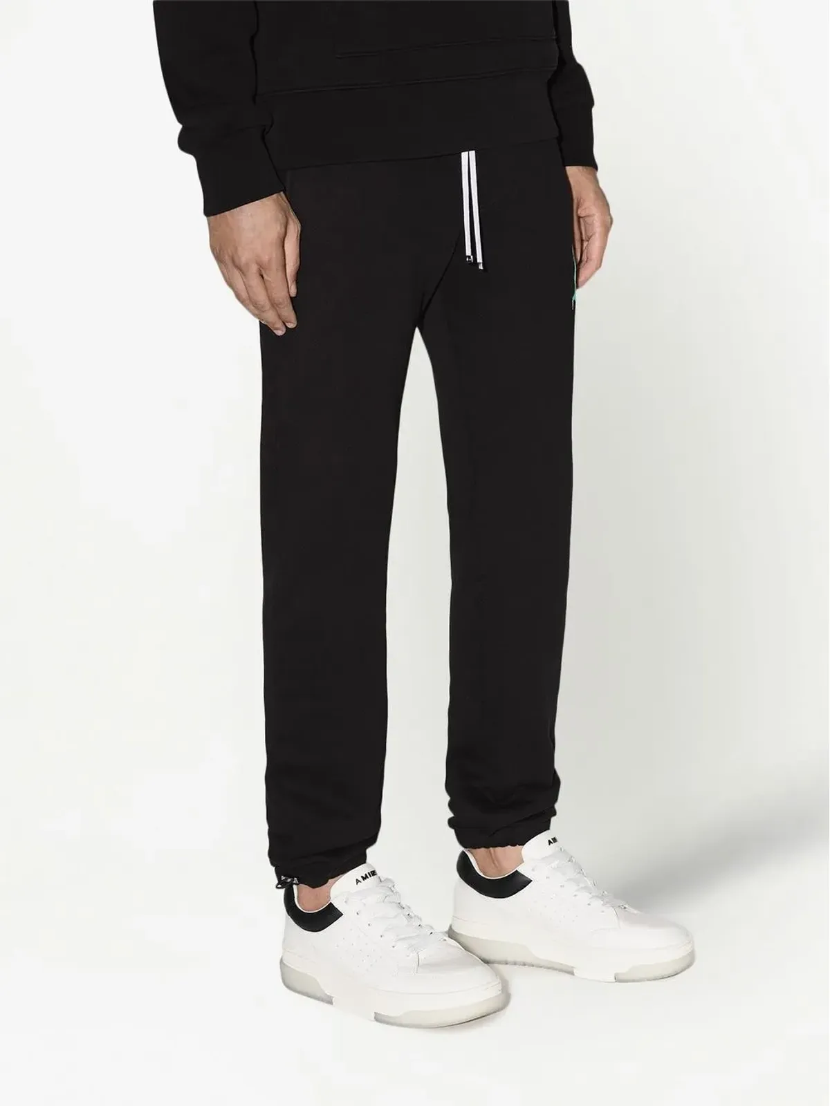 AMIRI ロゴモチーフ オーガニックコットン トラックパンツ - 画像3