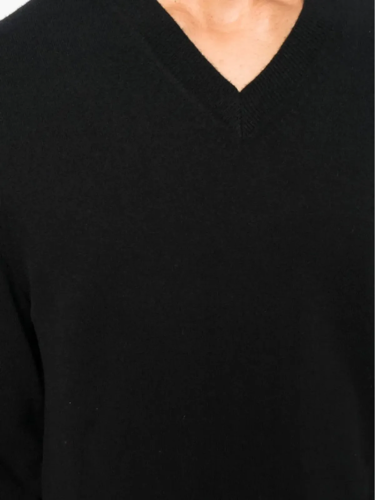 Comme Des Garçons Shirt Vネック長袖ニットジャンパー - 画像5